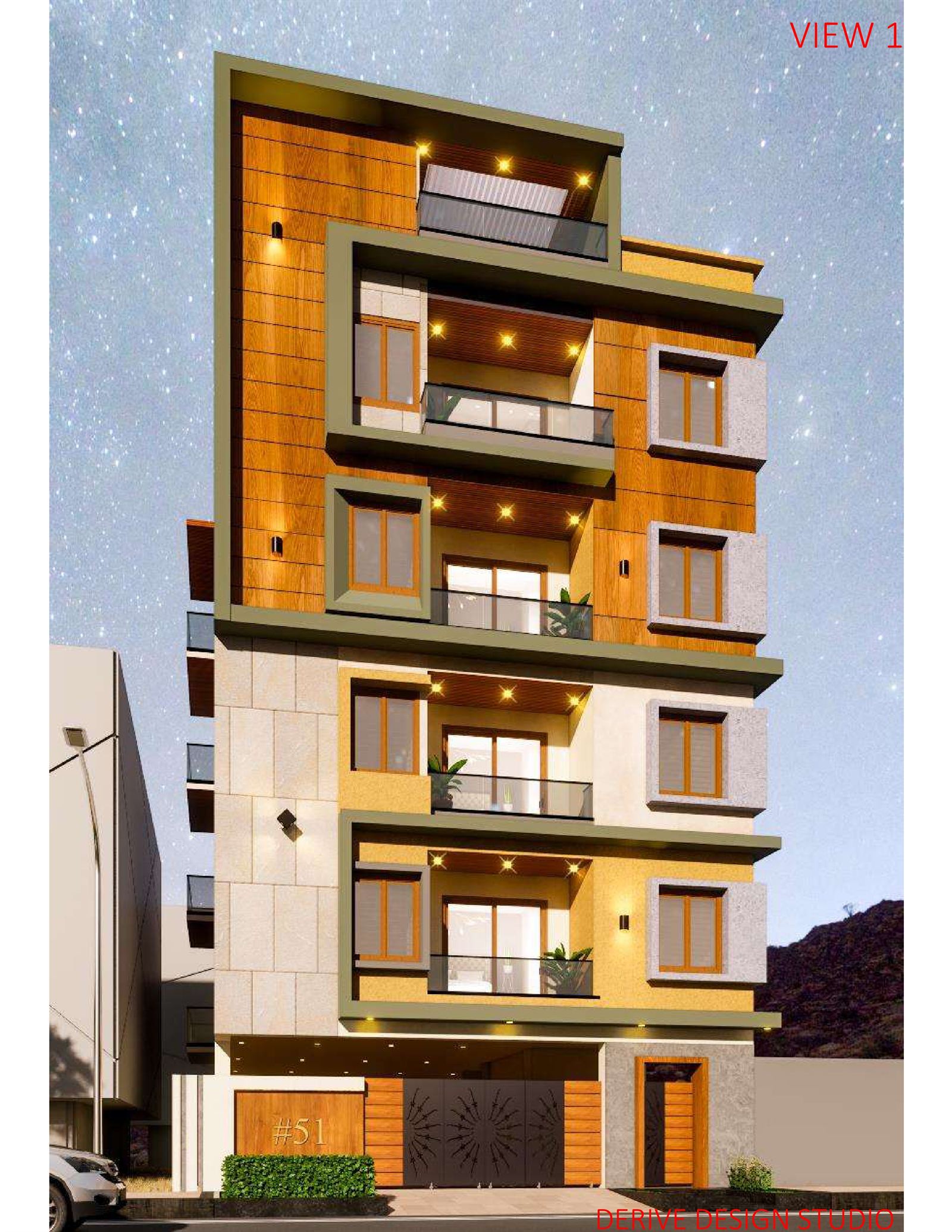 MDH Residences building elevation